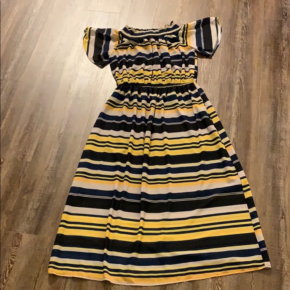 Off the shoulder dress